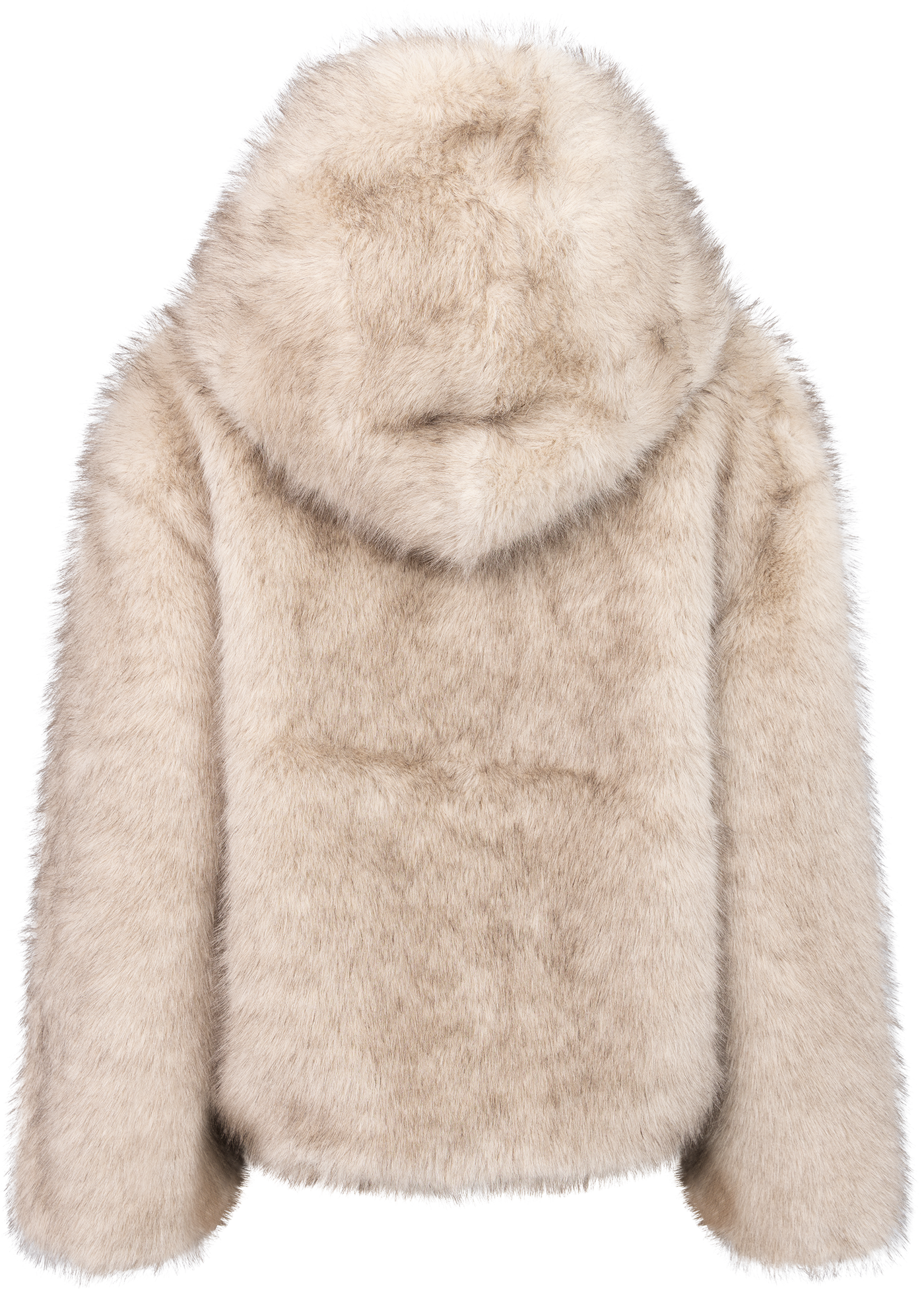 Astrid Fuskepelsjakke – Beige