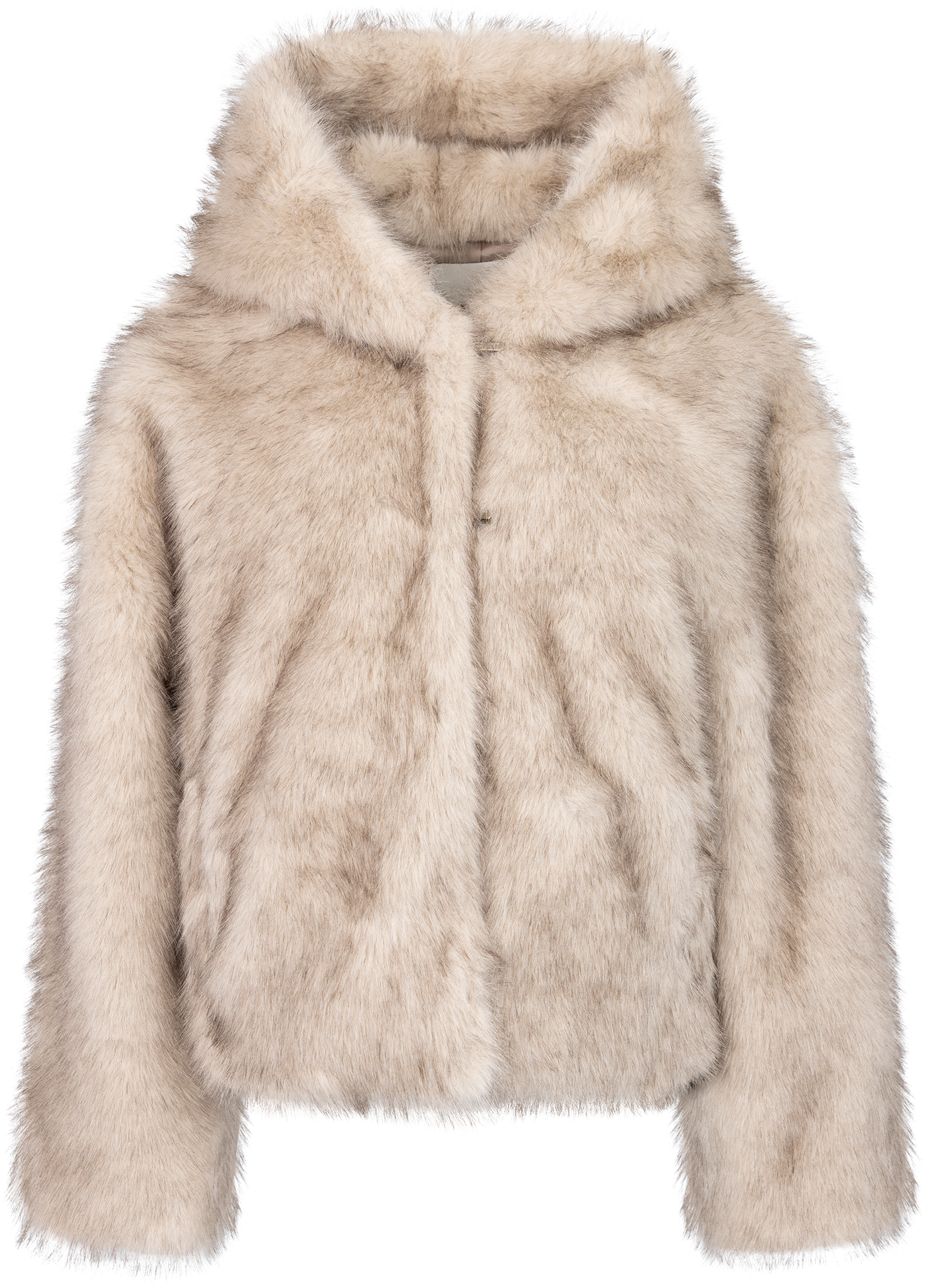 Astrid Fuskepelsjakke – Beige
