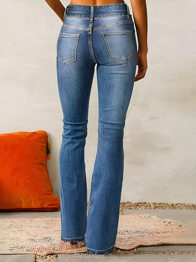 Alana™ Flared Jeans med høy midje