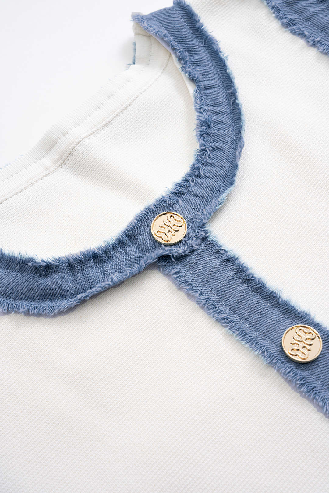 Knit Metallic Button Patchwork Sleeveless Sweater Dress