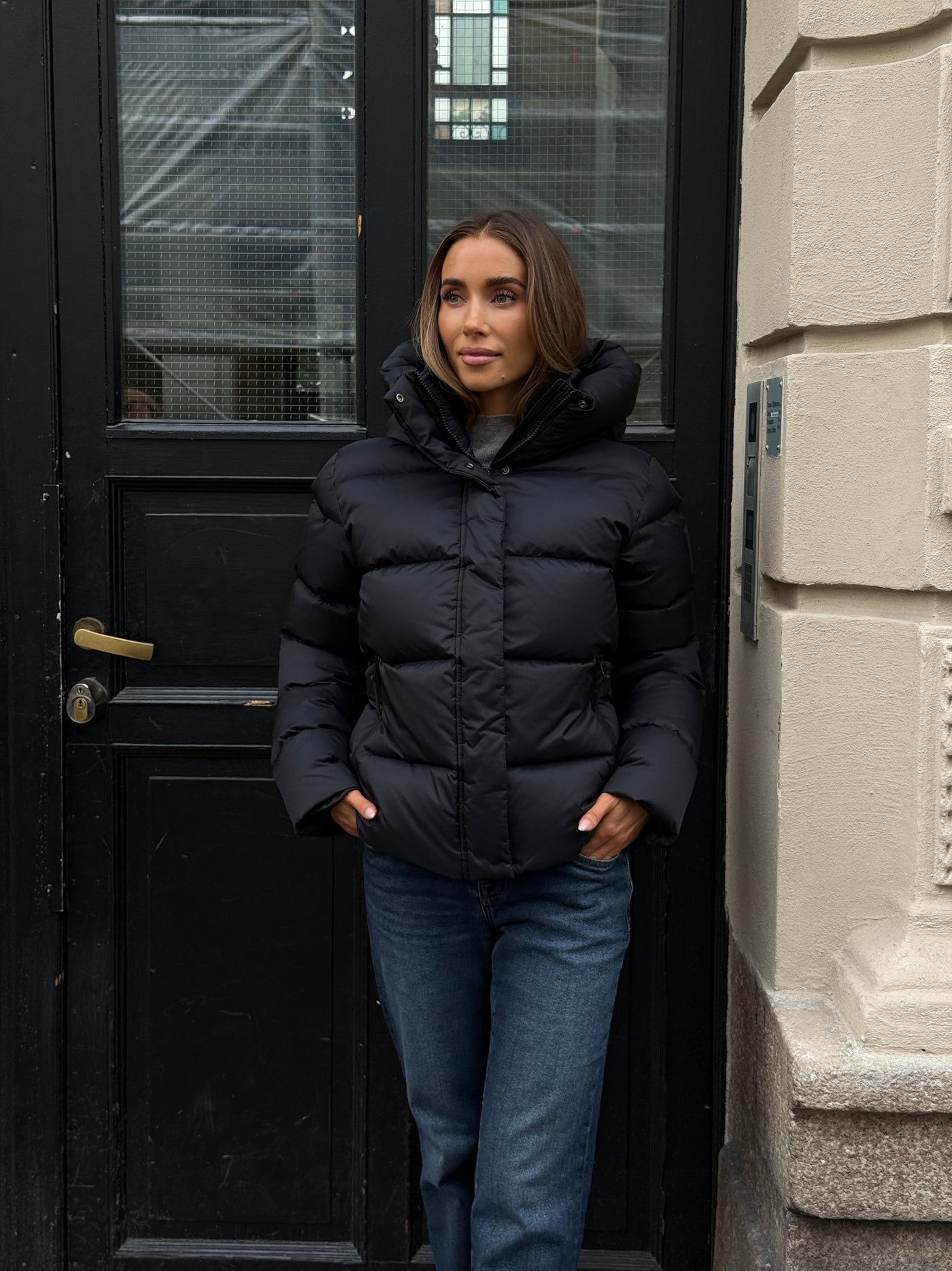 Angelika Dunjakke – Svart