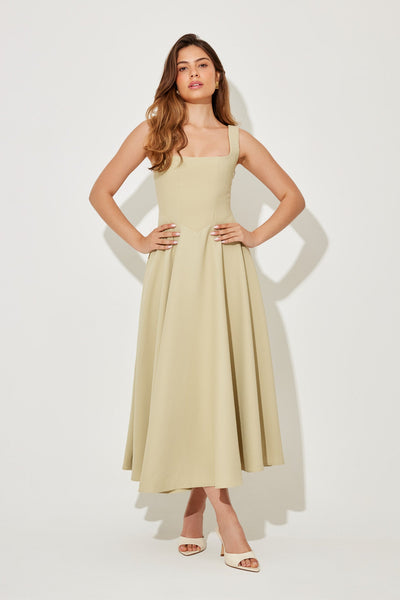 Milena™ – Minimalistisk eleganse i en tidløs kjole