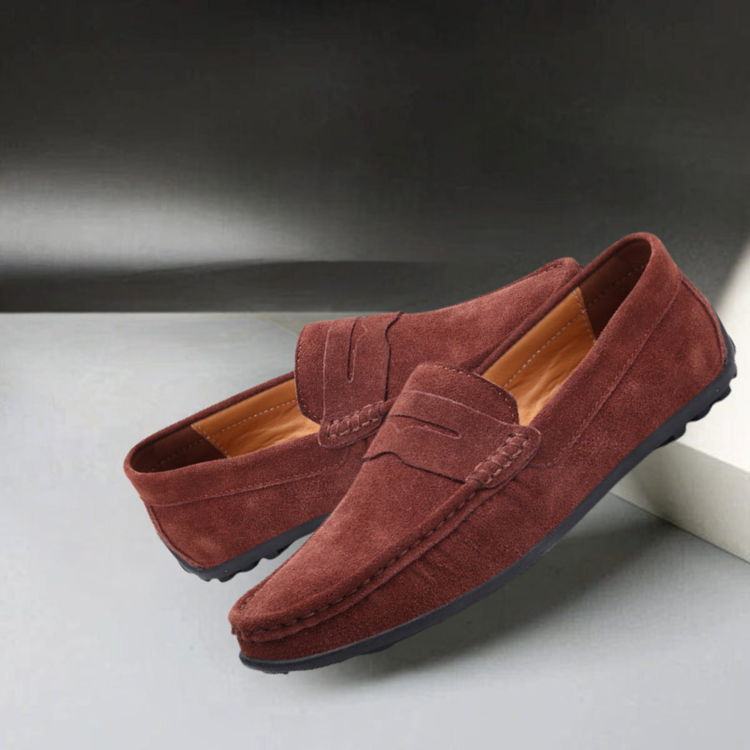 Jacob™ – Loafers i suede