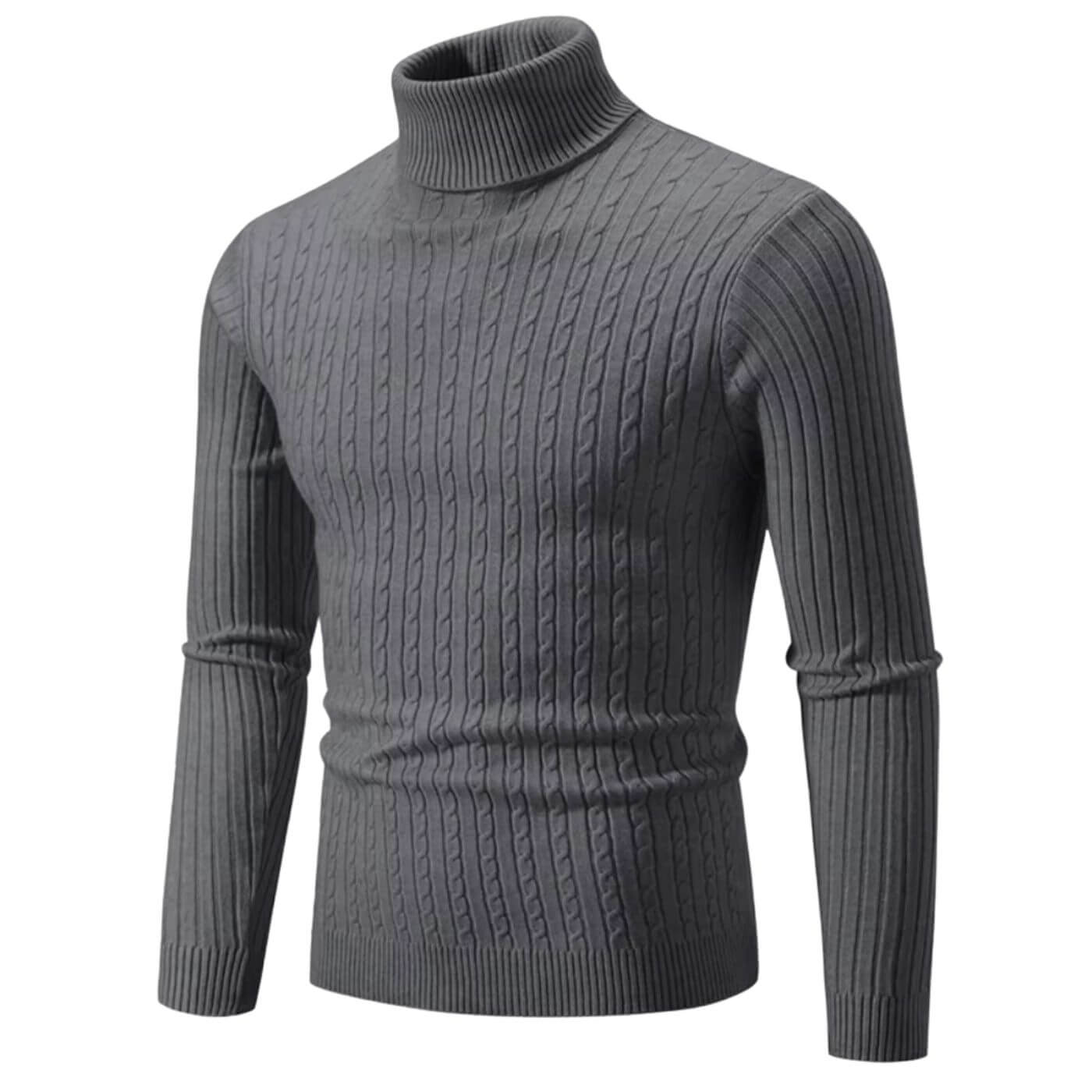 Thomas™ - Behagelig Slim Fit Høyhalset Genser