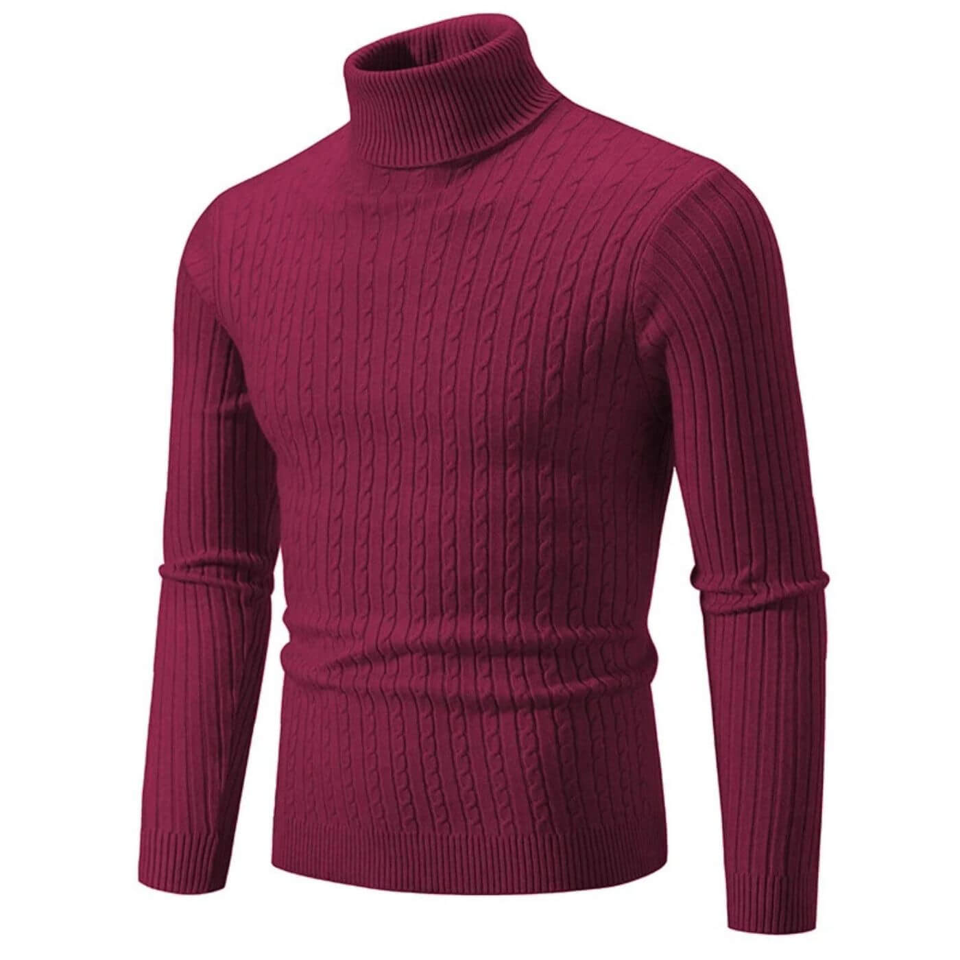 Thomas™ - Behagelig Slim Fit Høyhalset Genser