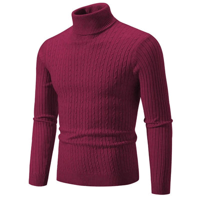 Thomas™ - Behagelig Slim Fit Høyhalset Genser