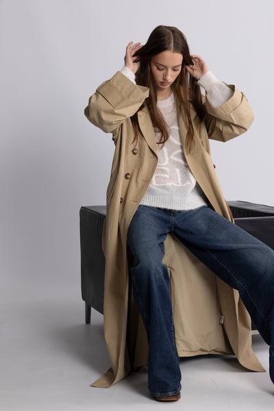 Anastasia Trenchcoat – Beige