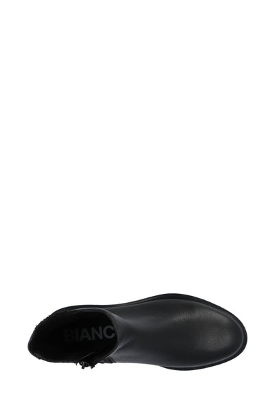 Biagina Mid Chelsea Boot Tumbled Leather Black