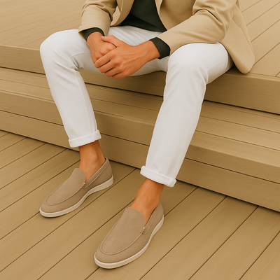 Arvid™ – Elegante semsket loafers