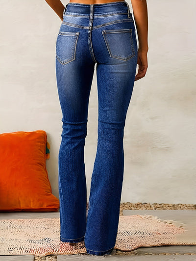 Alana™ Flared Jeans med høy midje